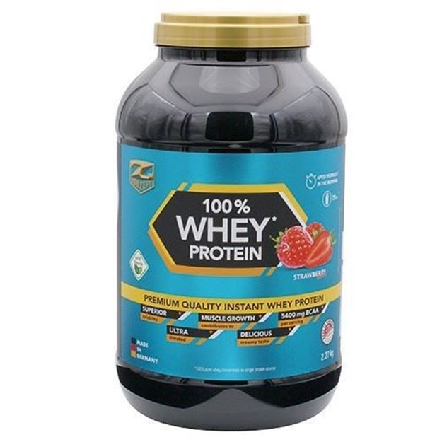 Picture of 100% Whey Protein 2.27kg Capsuni - Z-Konzept